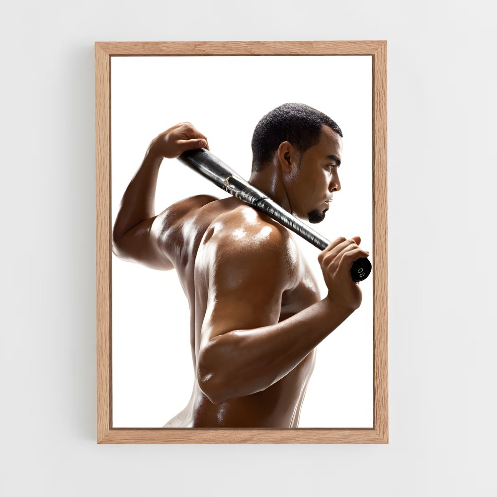 Poster Nelson de cruz – affiche Baseball (vue 4)